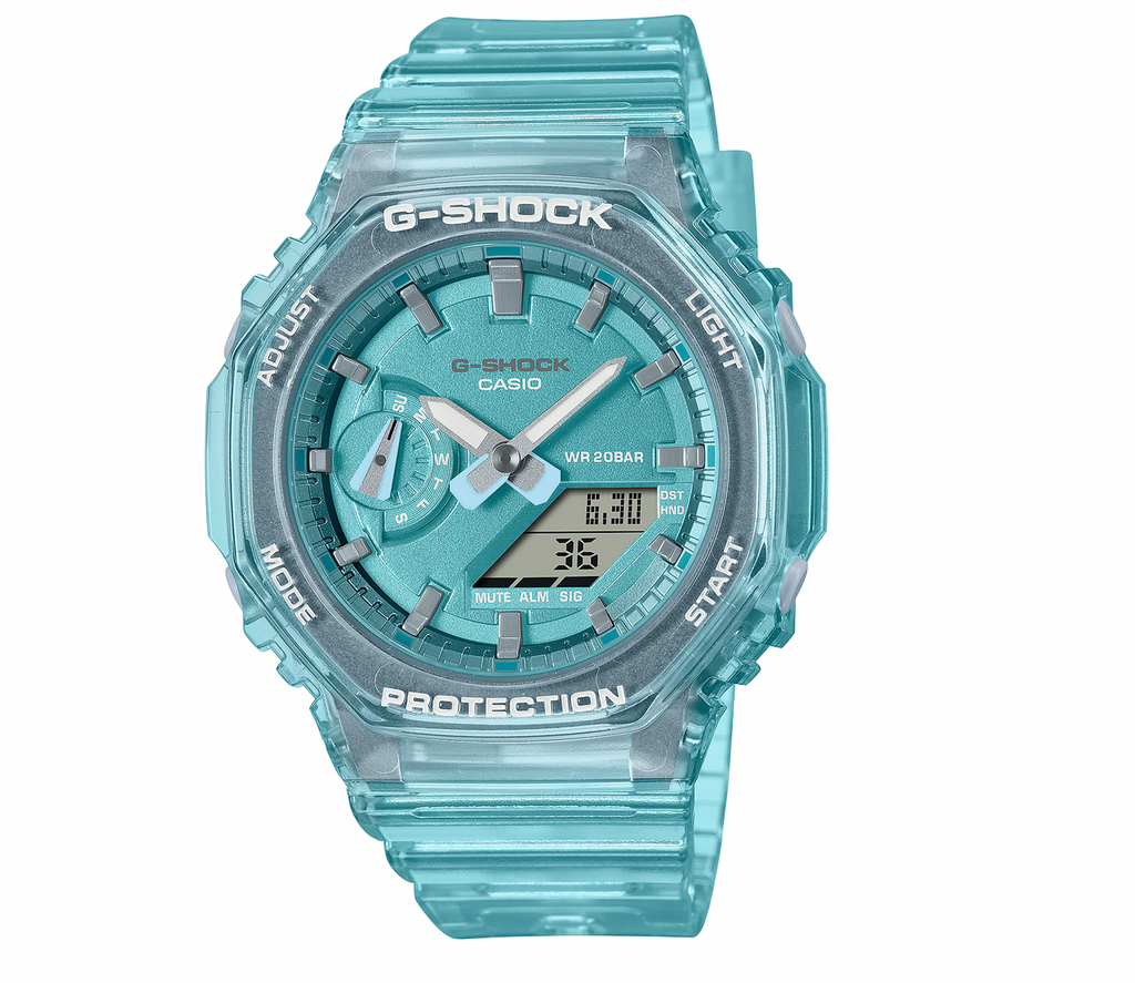 aqua blue g shock
