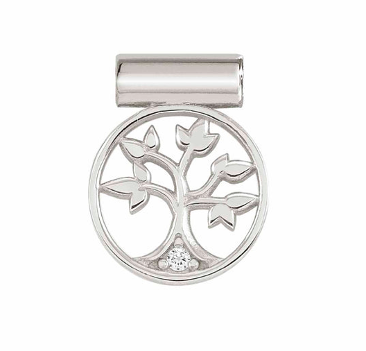 Seimia - Tree of Life with CZ Silver Pendant