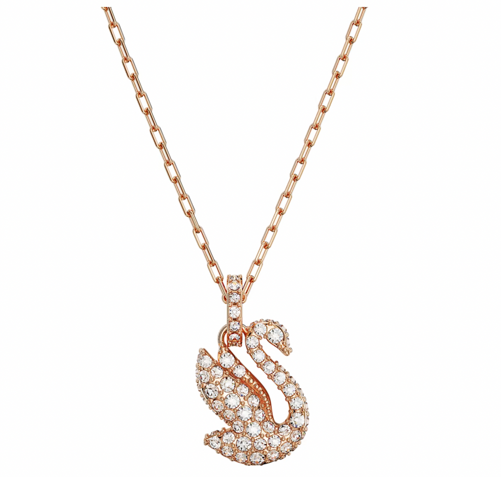 Iconic Swan Rosegold Necklace