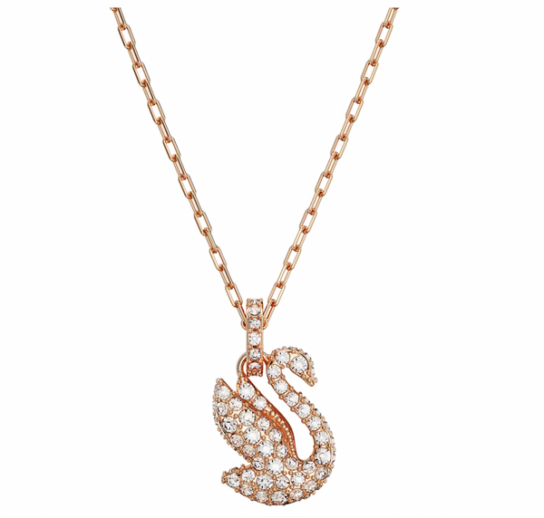 Iconic Swan Rosegold Necklace