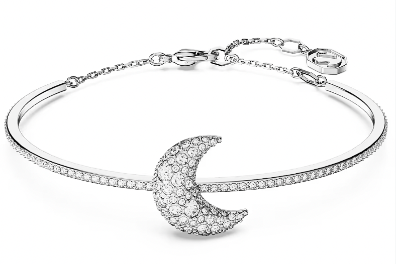 Luna Silver Moon Bracelet