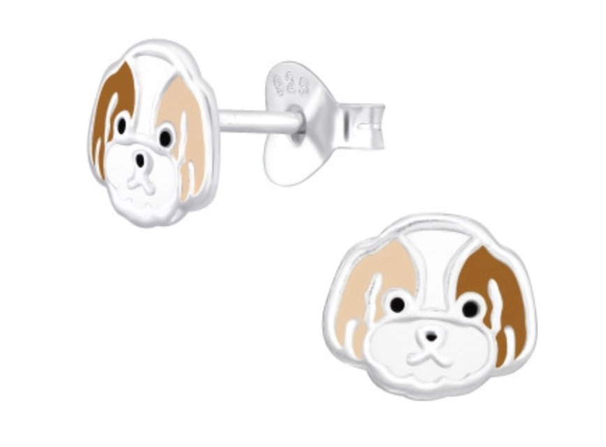 Children's DogFace Ear Studs