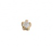 Cubic Zirconia Star Nose Studs - 2 colours