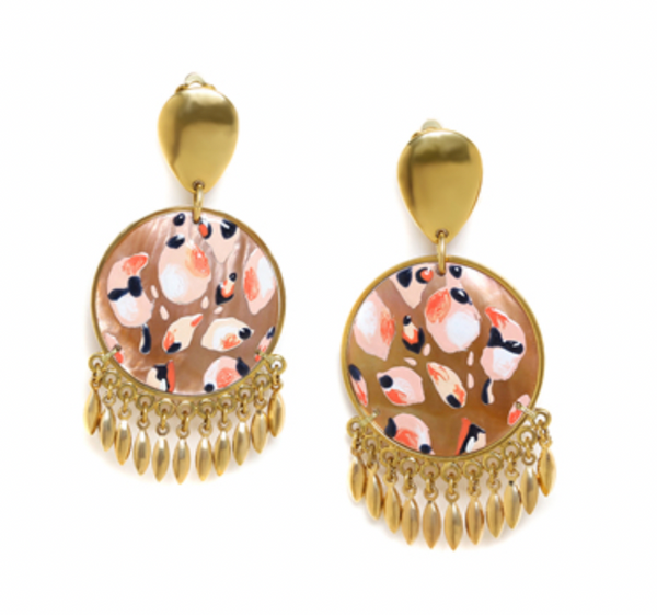 LEONA Inverted Drop Stud Earrings