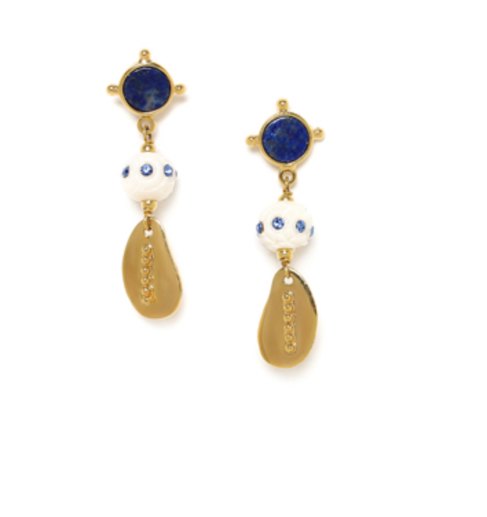 JOANNE 2 Chain Dangle Post Earrings