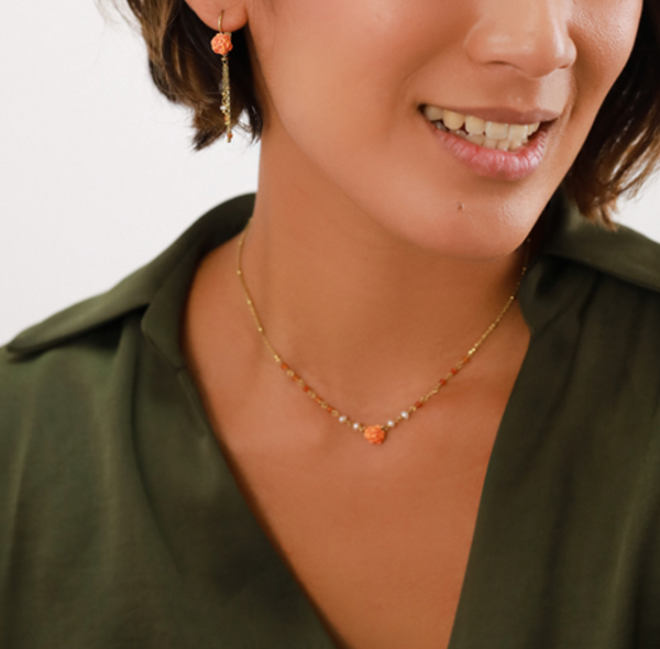 CLEA 3 Chain Dangle French Hook Earrings