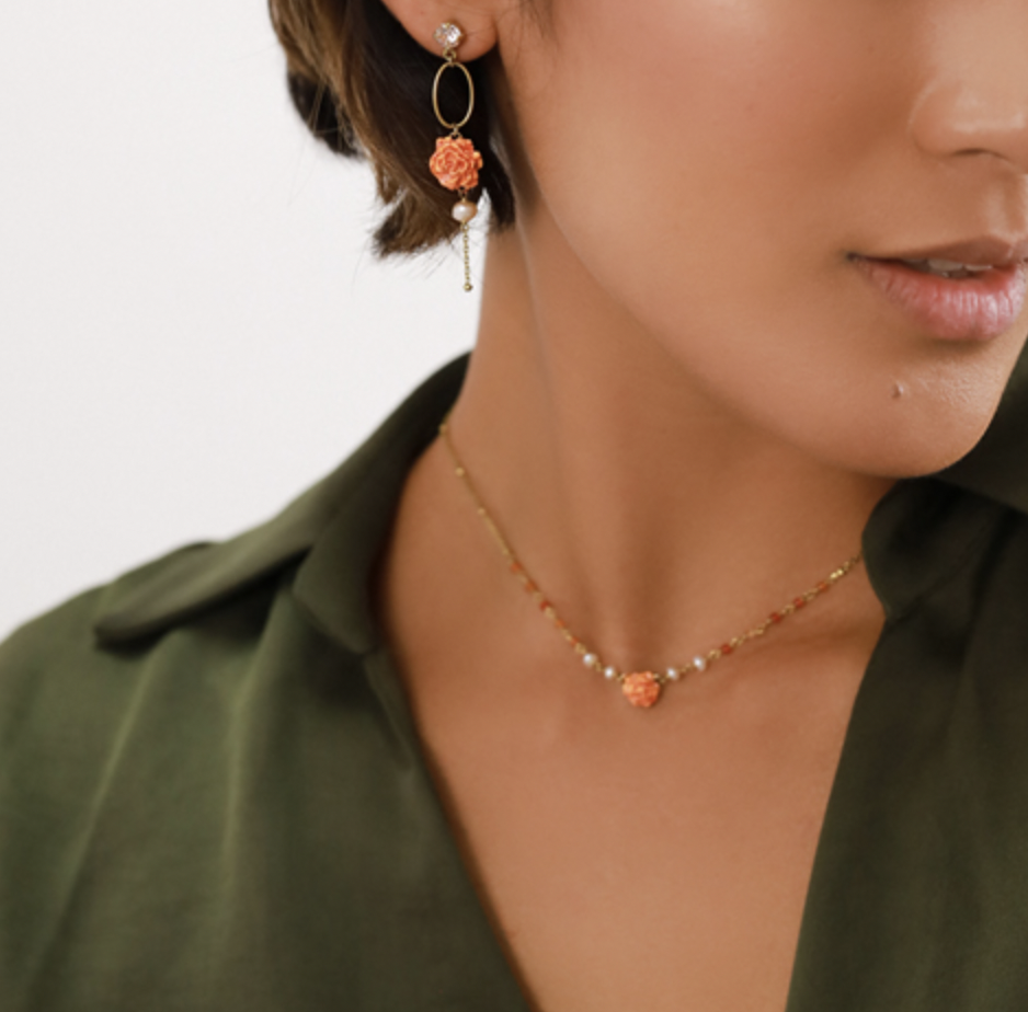 CLEA Crystallized Post Earrings