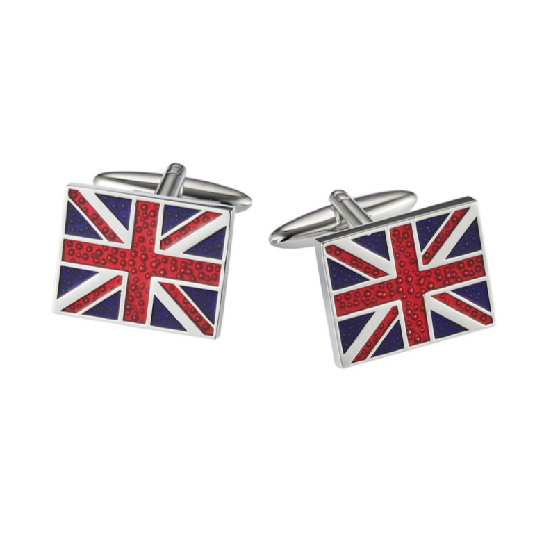 Enamel Union Jack Cufflinks