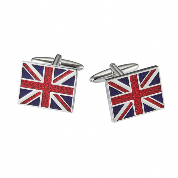 Enamel Union Jack Cufflinks