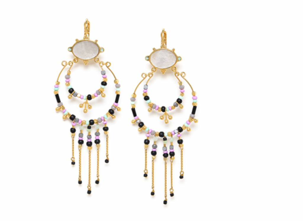 GABRIELLE Gypsy French Hook Earrings