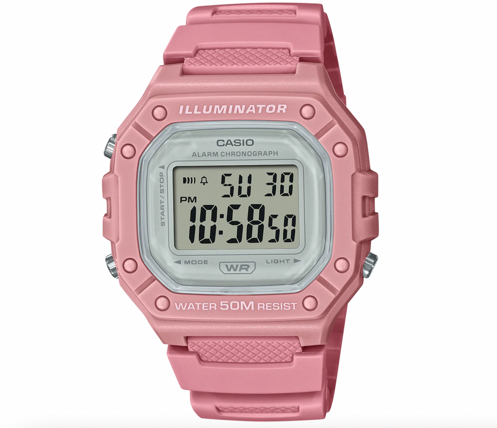 Casio Illuminator Digital Pink Watch