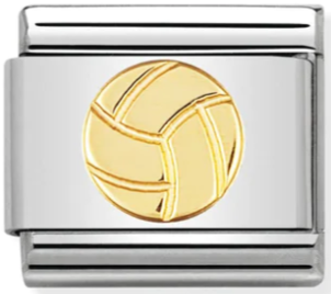 Sports - Volleyball/Netball Gold Charm