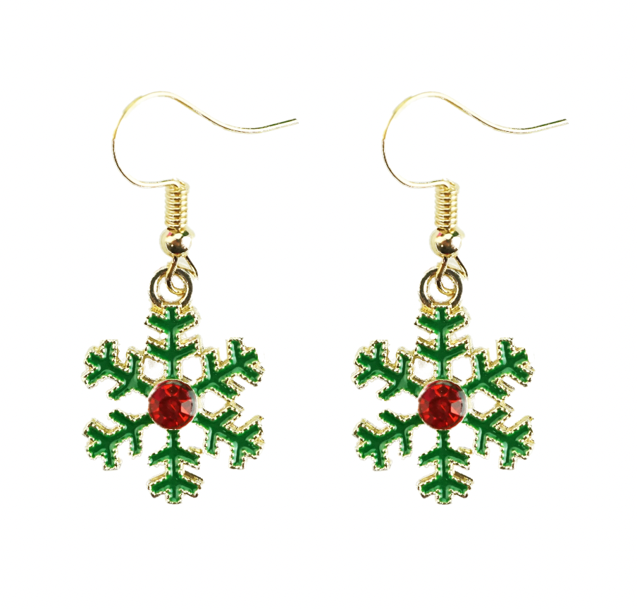 Christmas Snowflake Fashion Earrings
