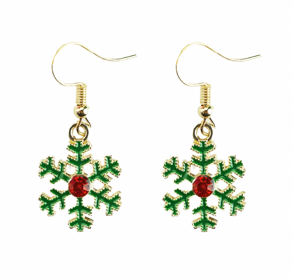 Christmas Snowflake Fashion Earrings