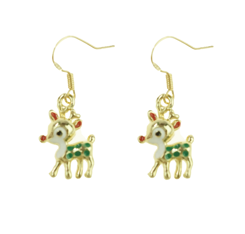 Christmas Reindeer Fashion Earrings