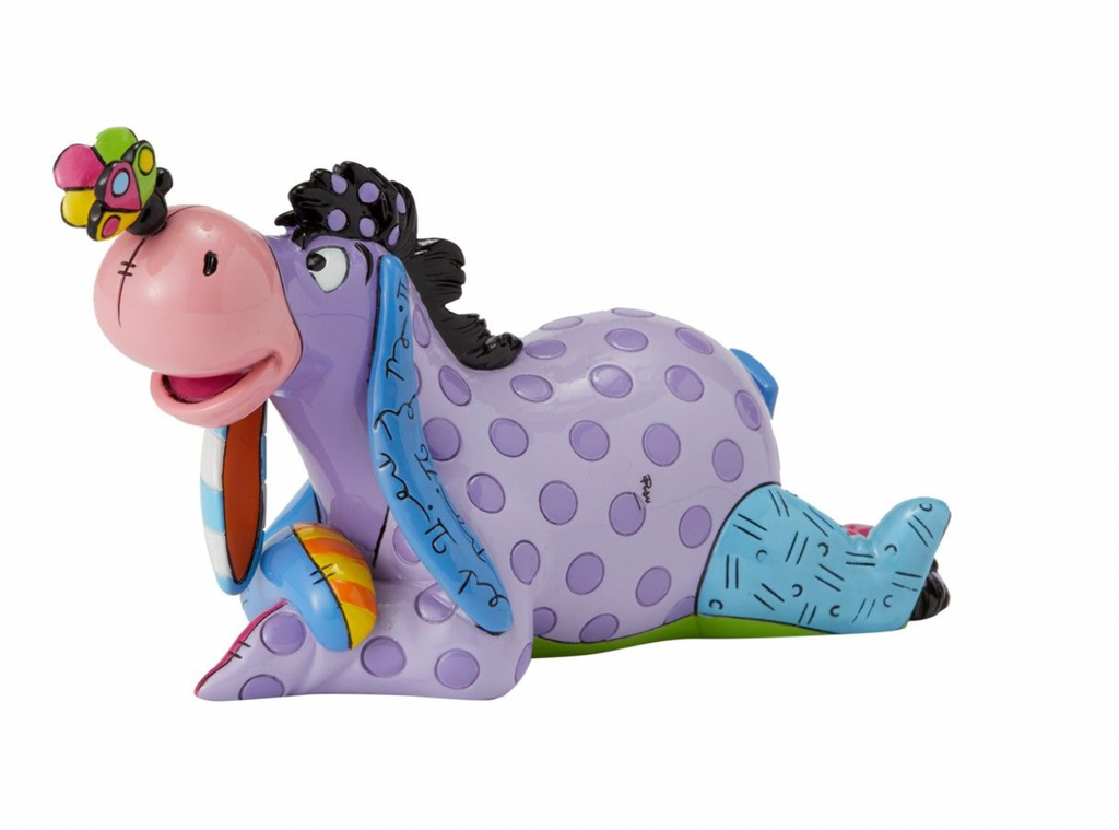 Winnie the Pooh Eeyore Lying Mini Figurine