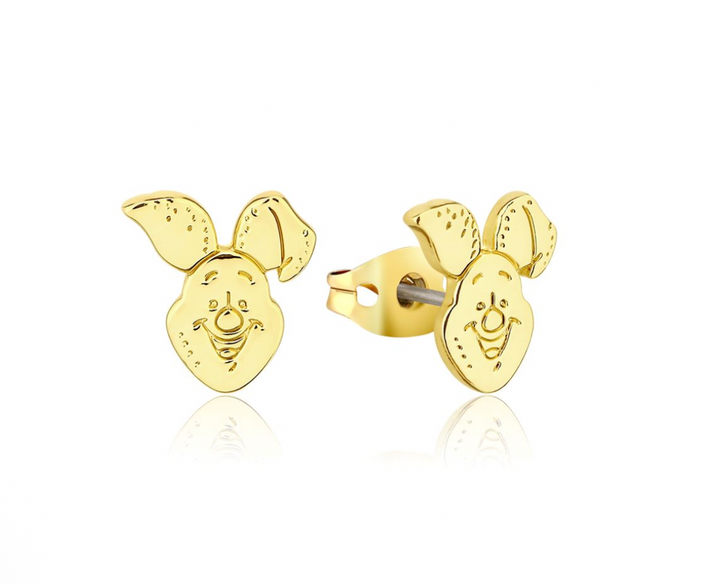 Winnie the Pooh - Piglet  Metal Neckace & Earrings - 2 colours