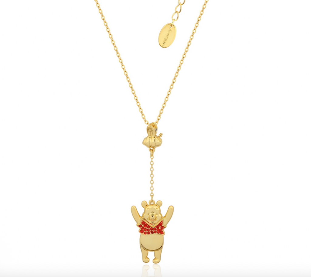 Winnie the Pooh-  Winnie Drops - Gold Necklace & Earrings