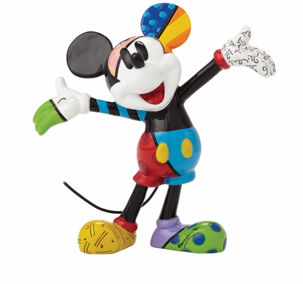 Mickey Mouse Arms Out Mini Figurine
