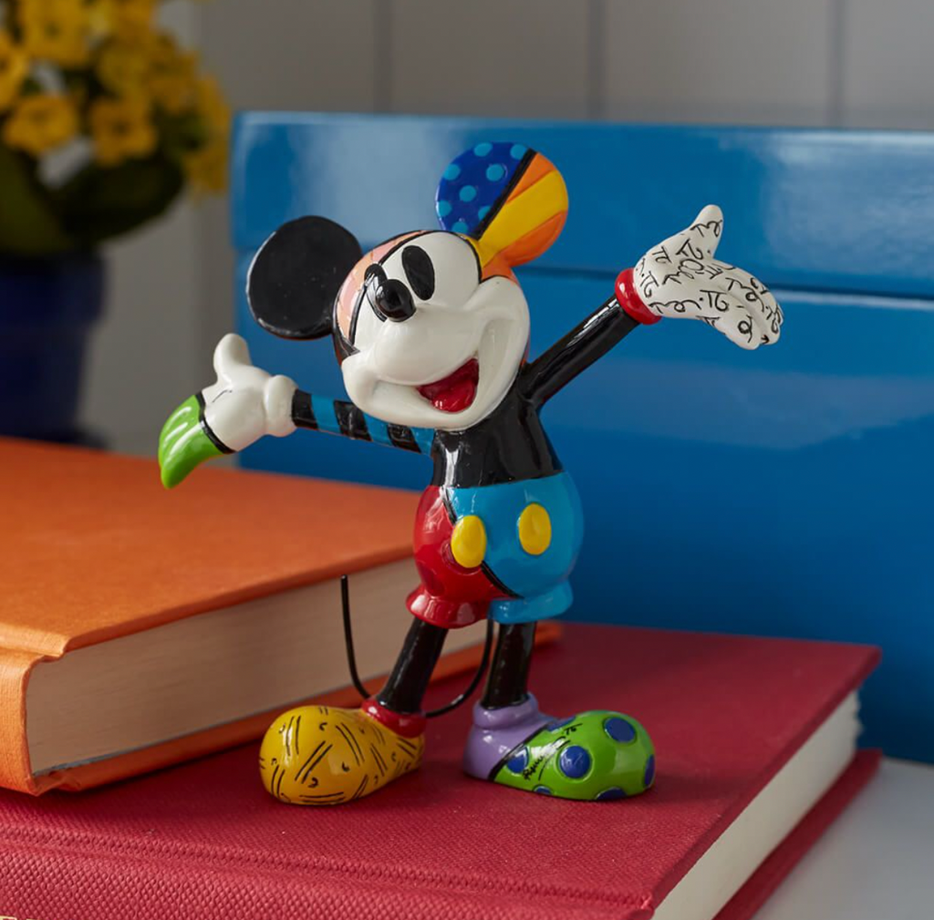 Mickey Mouse Arms Out Mini Figurine