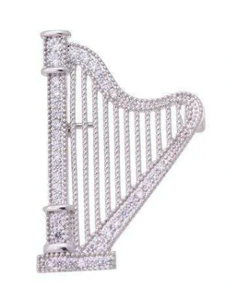 Equilibrium Brooch - Harp