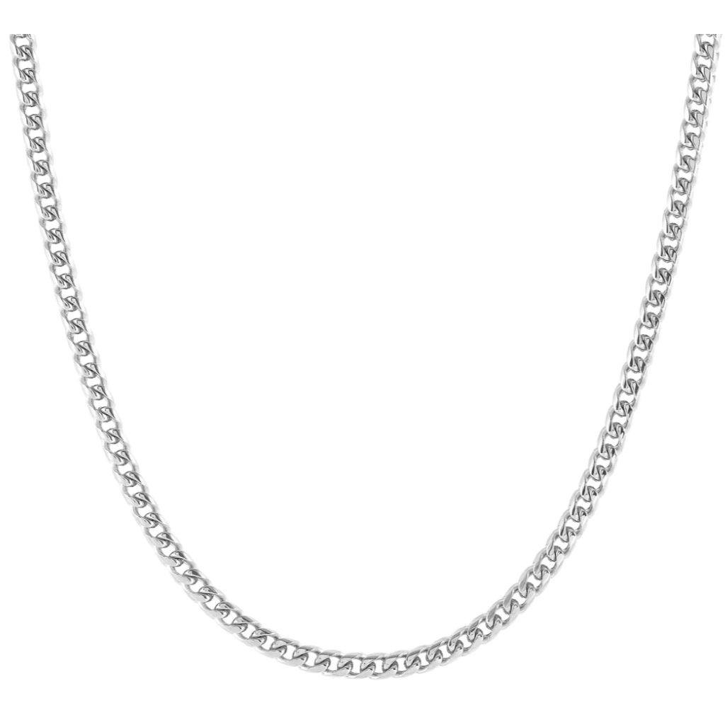 Beyond St/Steel Chain Necklace