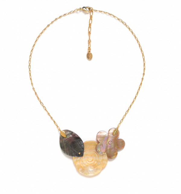 MON JARDIN 3 Elements Big Necklace