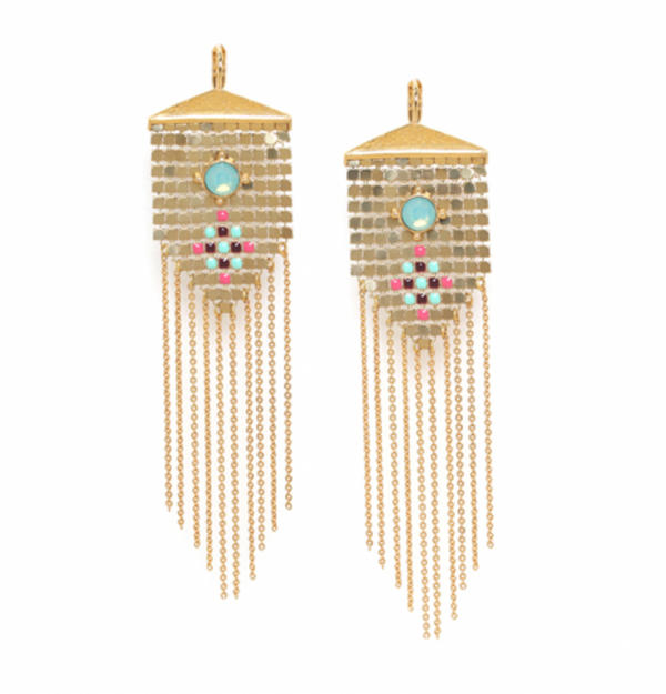 NOEMIE XL Triangular French Hook Earrings