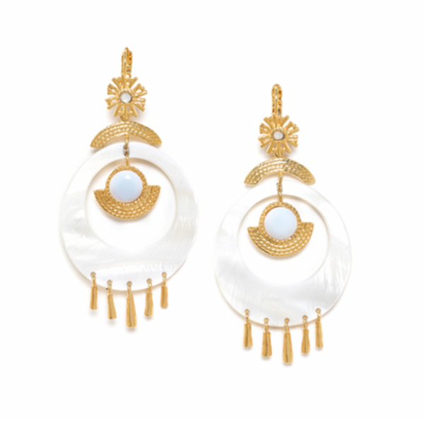 ELLEN Grench Hook with Rod Earrings