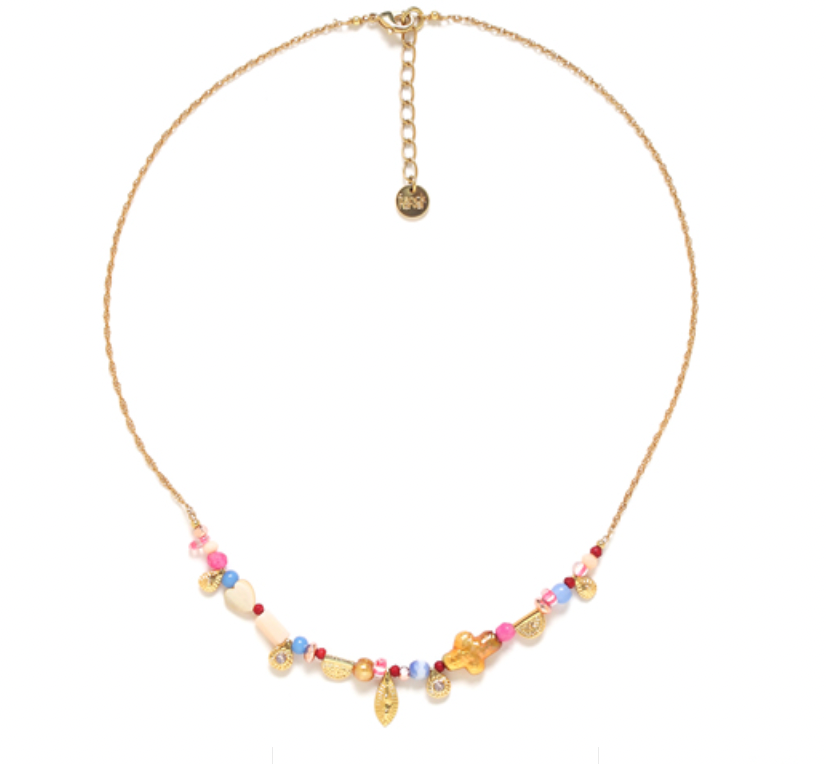 CALI 3 Small Drop Dangle Necklace