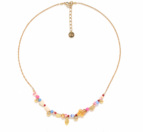 CALI 3 Small Drop Dangle Necklace