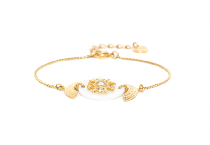 ELLEN Round Disc Bracelet