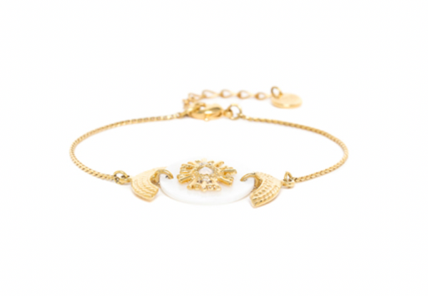 ELLEN Round Disc Bracelet