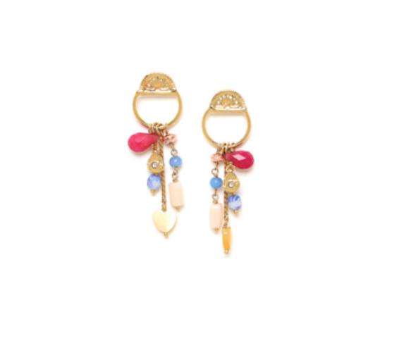 CALI Multi-Dangle Post Earrings