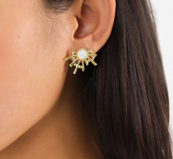 ELLEN Sun Rays Stud Earrings