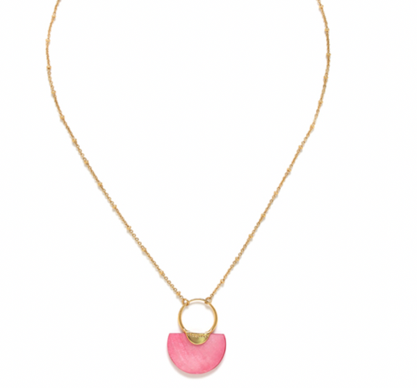 LENA Fan Shape Necklace
