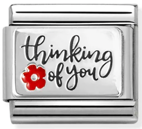 Love - Thinking of You Silver Charm