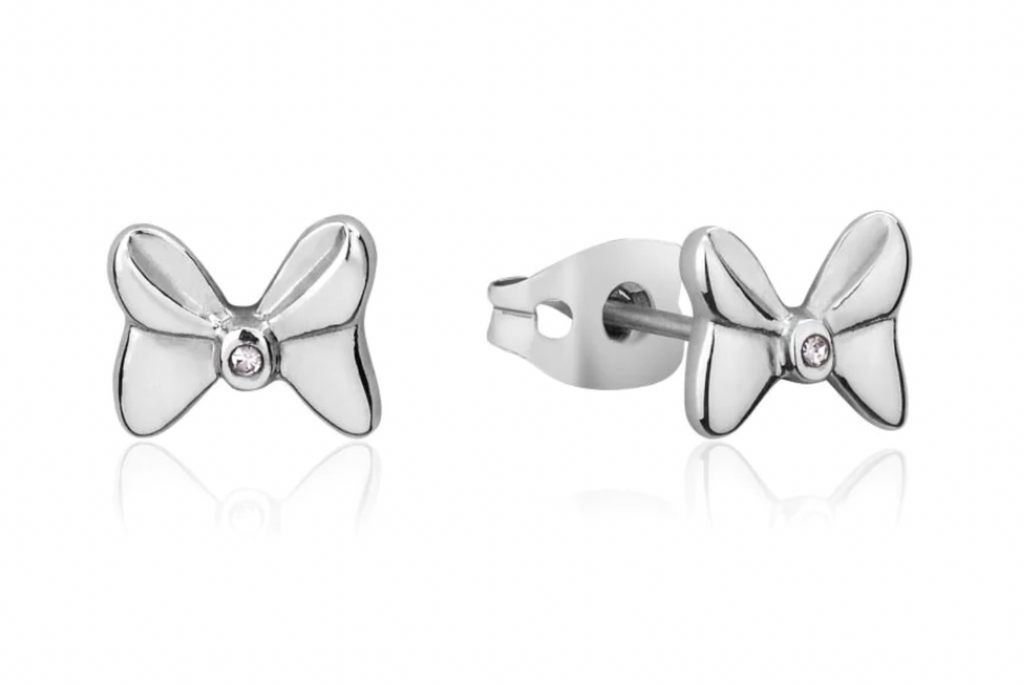Minnie Bow Stud Earrings - 2 Colours