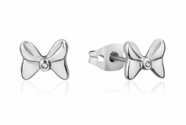 Minnie Bow Stud Earrings - 2 Colours