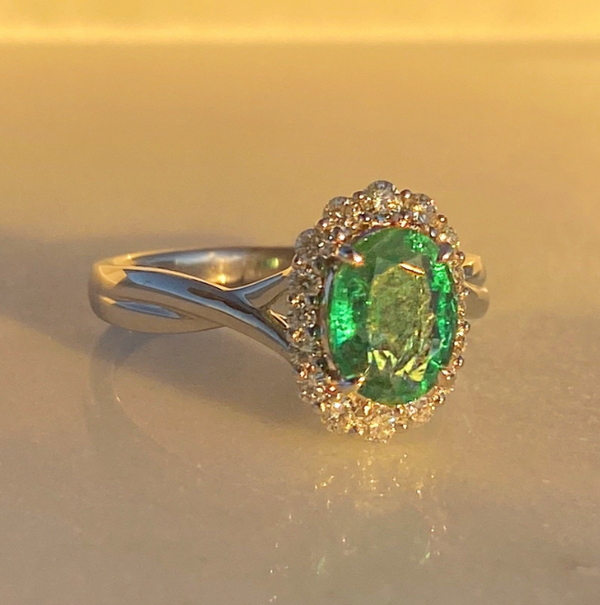 Amelia Emerald Ring