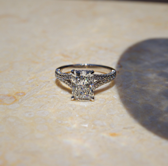 Alessia Radiant Lab Diamond Ring