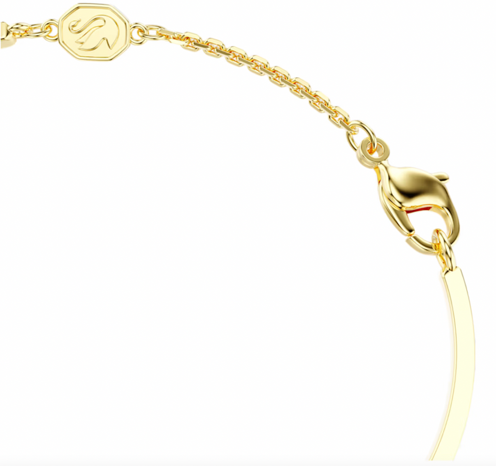 Symbolica Evil Eye Blue, Gold tone Bangle