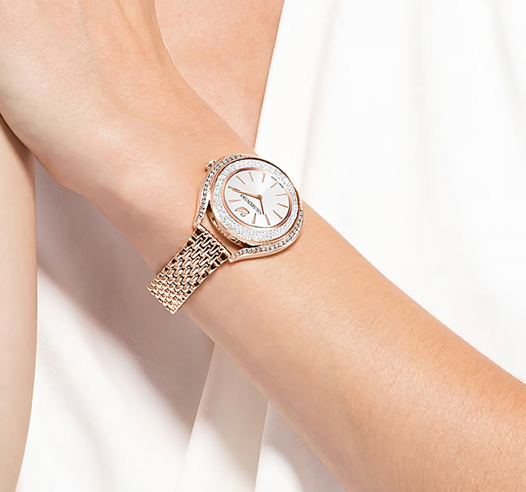Crystalline Aura Rosegold Watch