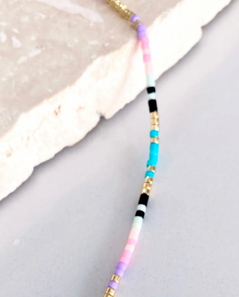 Corsica - Sorbet Beaded Necklace