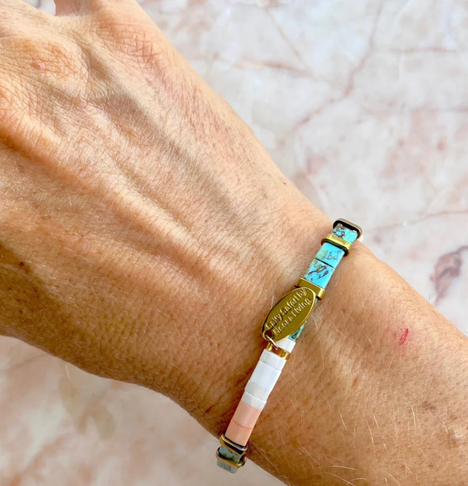 Ibiza Bracelet - Sorbet & Turquoise