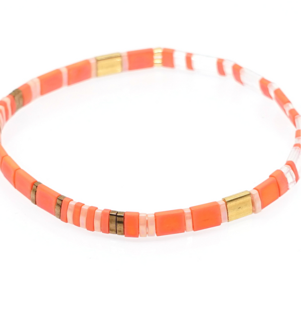 Ibiza Bracelet - Tangerine