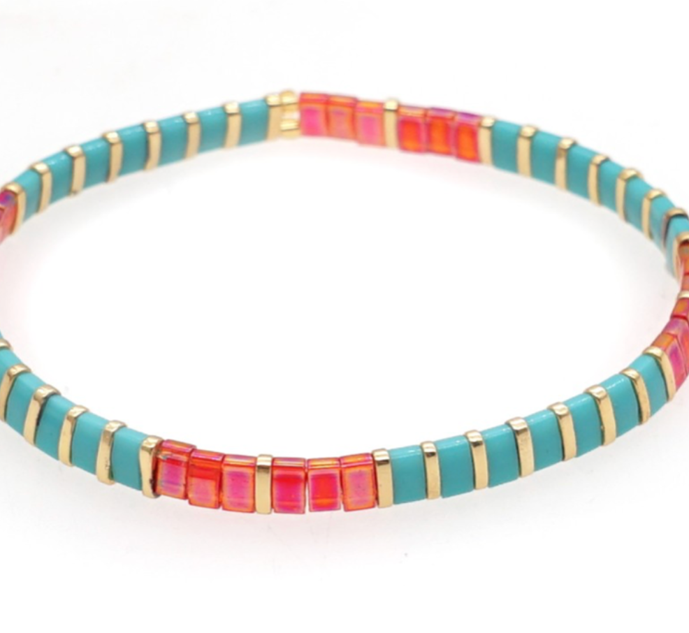 Ibiza Bracelet - Crisp Coral