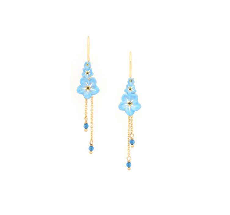 NEELA Forget Me Not XL Earrings