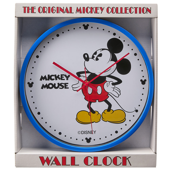 Disney Mickey Mouse Blue 30cm Wall Clock