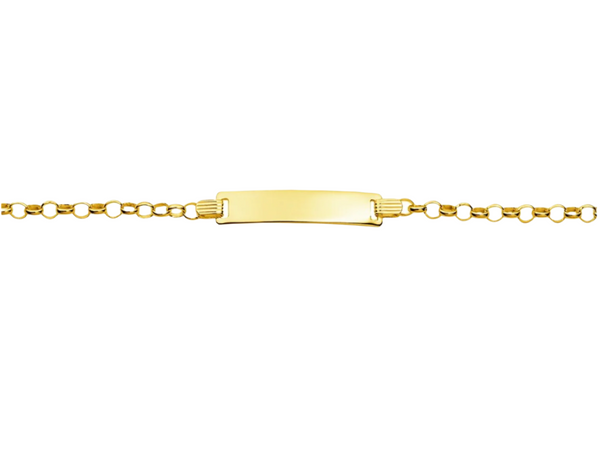 Tiny Treasures Baby ID Plate Bracelet - 2 Colours